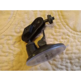 Universal 1 - SUCTION CUP OMNI PAN TILT MOUNT 1/4 / 20 WINDOW MOUNT DASH CAM GRIP SOLUTION