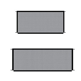 110 x 72cm Dog Pet Mesh Magic Gate Pets Barrier Baby Kid Safety Door Fence in/Ourdoor Guard