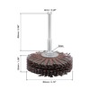 sourcing map Abrasive Wheel Sanding Star 1/4 Inch Shank for
