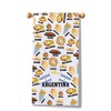 JXGZSO Argentine Food Tea Towel Argentine Food Gift Souvenir Gift