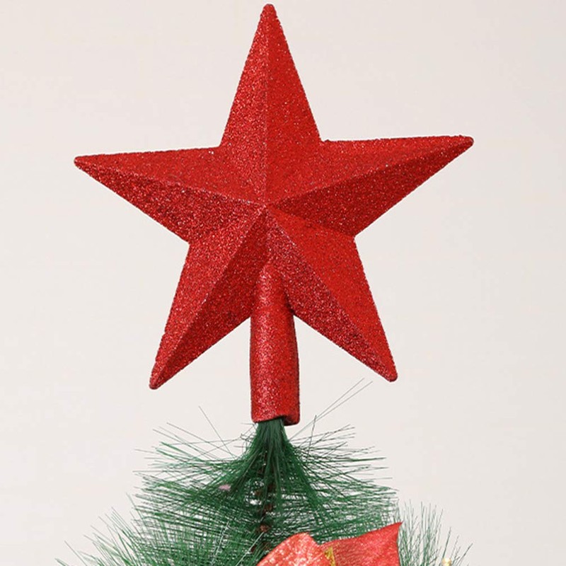 Christmas Tree Topper, Christmas Tree Topper, Red 20 cm