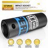 KIRXST 1/2" Drive 19mm Deep Impact Socket, 6 Point CR-V