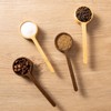 Bamboo Wooden Coffee Scoop for Jars Farmhouse Minimalist Food Jar
