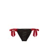 Victoria's Secret Embroidery Side-Tie Cheeky Panty Color Black New (US,