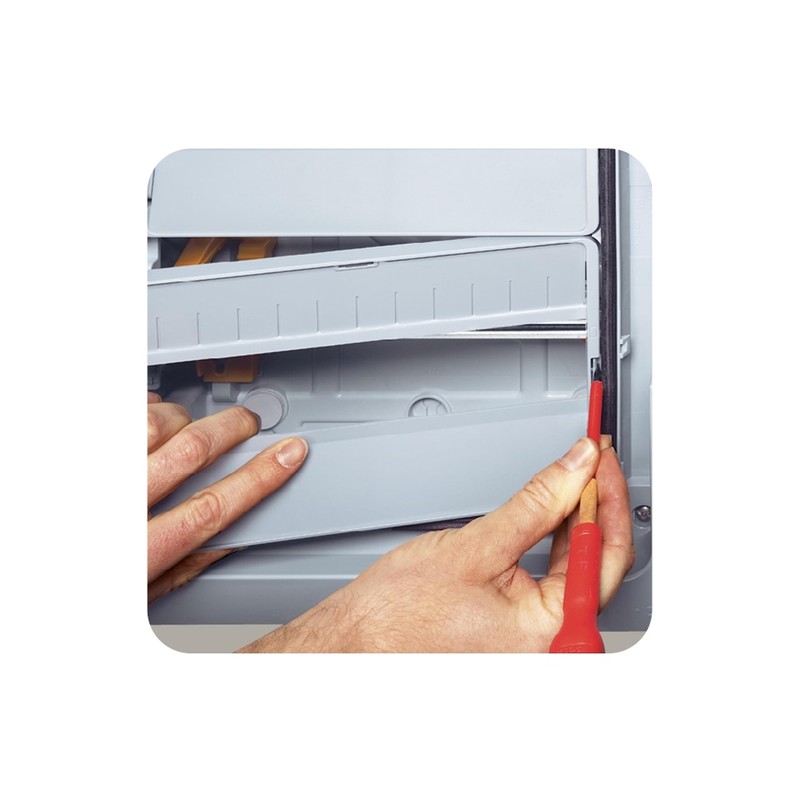 Legrand surface mount distribution IP65 IK09 1-row 3HP 174 x