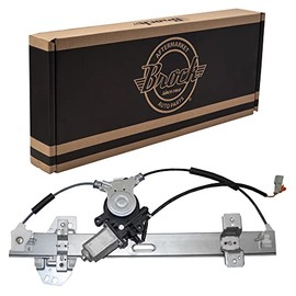 Brock Replacement Drivers Rear Power Window Lift Regulator with Motor Assembly Compatible with 99-03 TL 72750-S0K-A03
