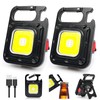 COB Keychain Work Light - Keychain Flashlights 7 Light Modes