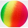 Security Engineering Neon Rainbow Playground Ball, 9 Inch