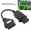 30cm Car OBD2 Diagnostic Cable Adapter 8PIN to 16PIN Plastic