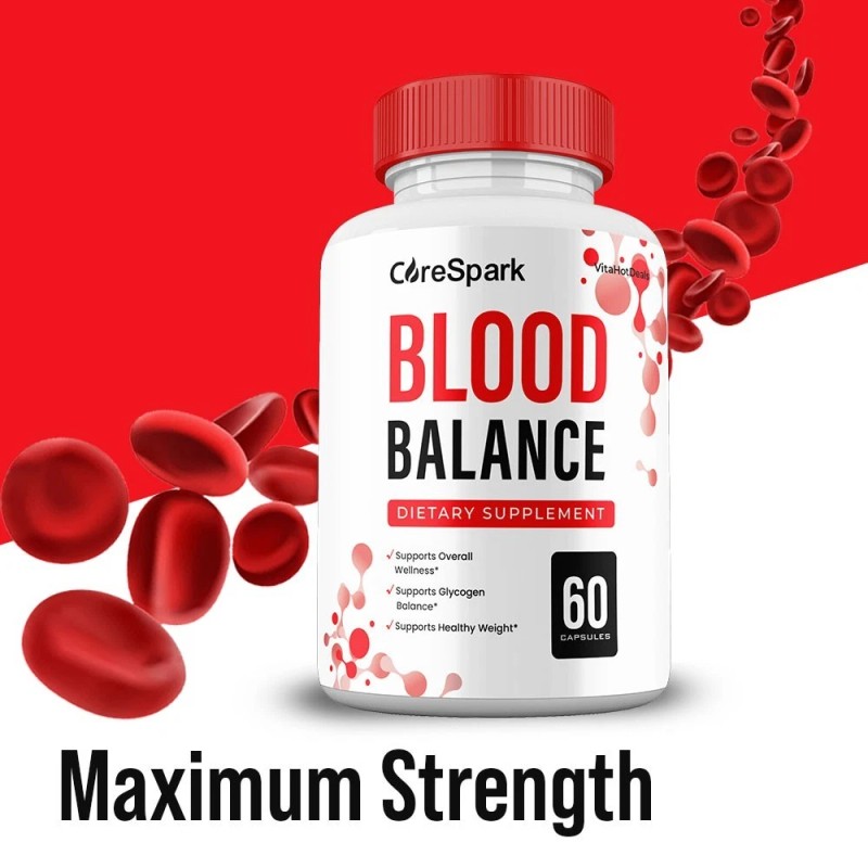 Core Spark Blood Capsules Supplement, CoreSpark Glycogen Pills (1 Pack)