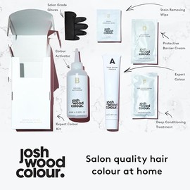 Josh Wood Permanent Colour 7.0 (Lightest Brown) Celebrity-approved ammonia-free - Leaves hair super shiny and hydrated with 100% grey coverage - Natural-looking and Vegan