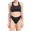 GRANKEE Women's High Waisted Breathable Seamless Thong Panties No Show