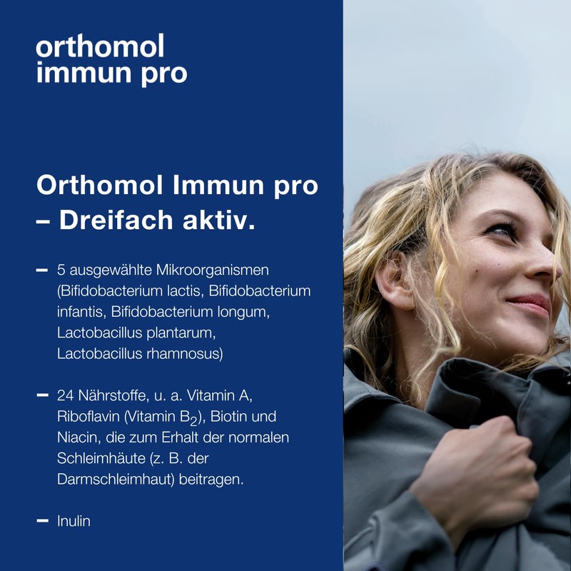 Orthomol immune per 15er granules & capsule as a dietary