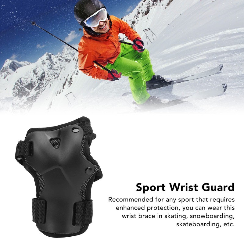 Adjustable Shock Absorbing Wrist Guard Brace for Skating, Snowboarding, Skiing,