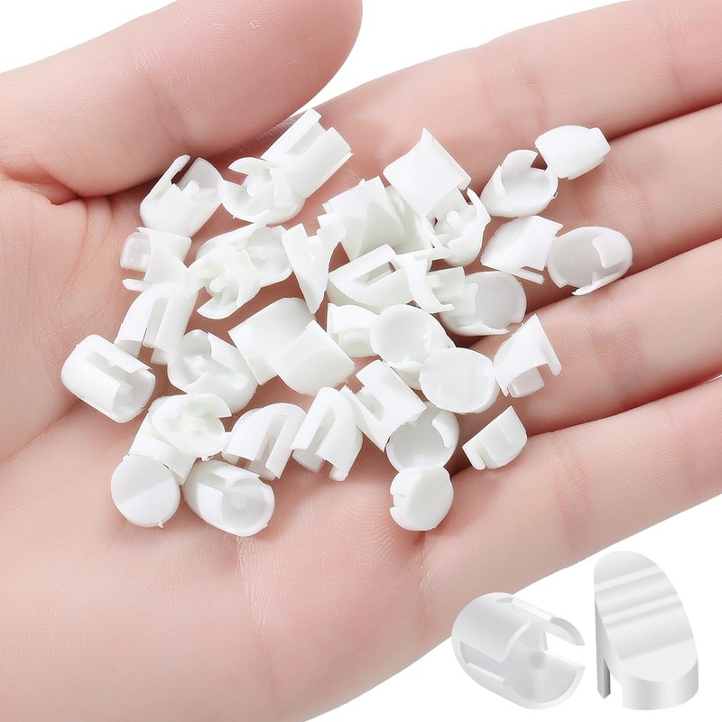 Wonderjune 50 Pcs Door Screw Hole Plugs Entry Door Frame