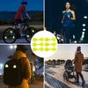 Issimober Pack of 6 Magnetic Reflectors, Reflective Lapel Magnets, Reflector