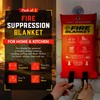 Mart Cobra Emergency Fire Blanket for Home and Kitchen -