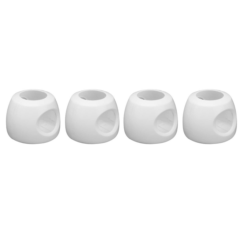 Tnfeeon 4pcs Baby Door Knob Safety Covers, Lockable Design Door