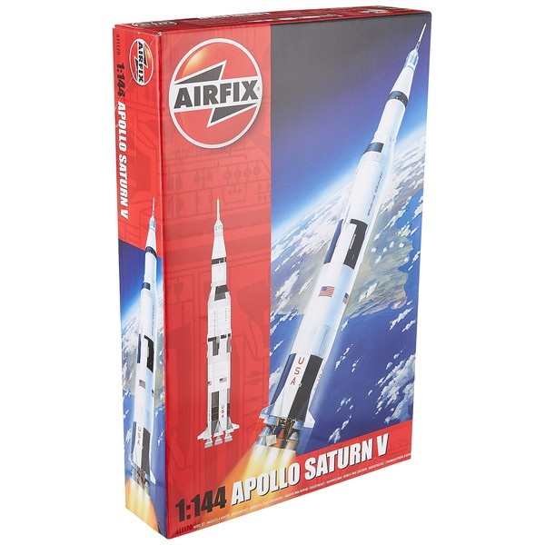 Airfix A11170 1:144 Scale Nasa Apollo Saturn V Rocket Model Kit