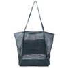 WuliTown Mesh Beach Tote Womens Shoulder Handbag,Elegant Beach Tote Bag,Stylish