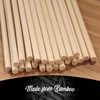 ThinkBamboo Premium 5mm Thick Sharp Point Bamboo Kebab Skewers 10"