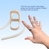 UAKIKAU Oval Finger Splint 6 pcs, Finger Splints for Arthritis,