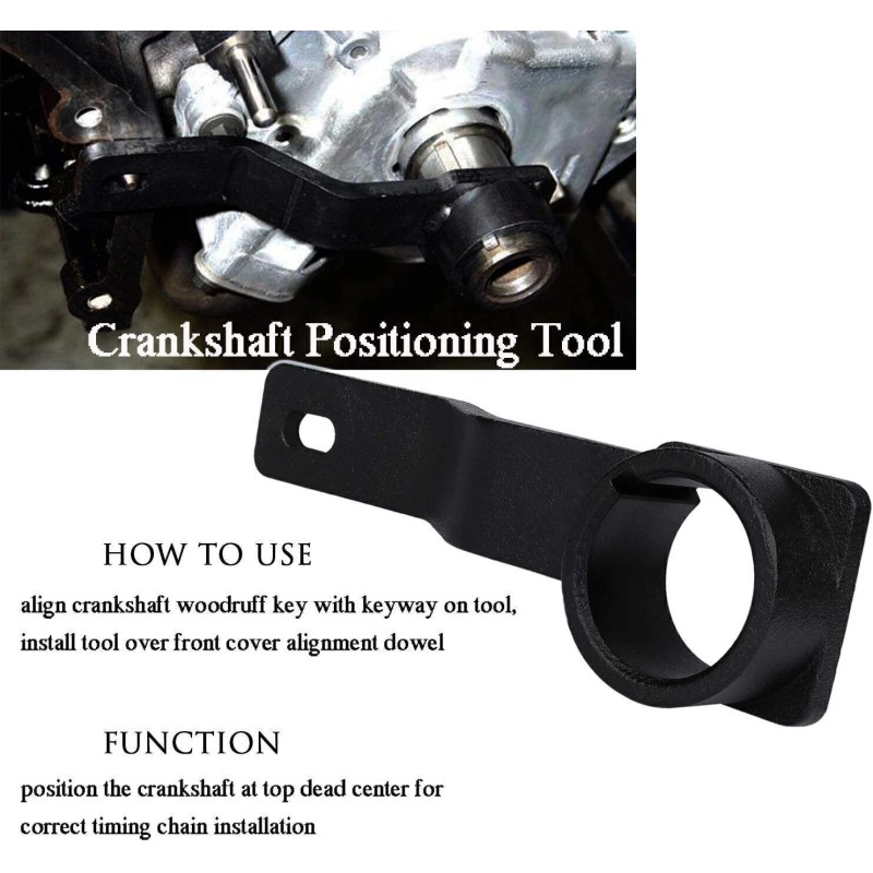 Gearzaar Cam Phaser Lock Out Kit Camshaft Bolt and Timing
