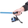 Outanaya Ergonomic Handle Mini Rod Extendable Fishing Pole Grip Tape