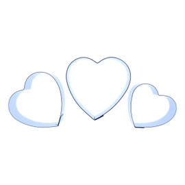 Dog Rose Petal Cutter Set - Set of 3 Cutters - Sugarcraft