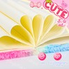 PESLNG Secret Diary Girl with Lock, Plush Notebook with Padlock,