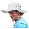Foldable-Bucket-Hats with String Wide-Brim Hiking-Fishing UV Sun Protection Floppy Sun