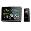 Wireless weather station with colour display: accurate weather forecast with