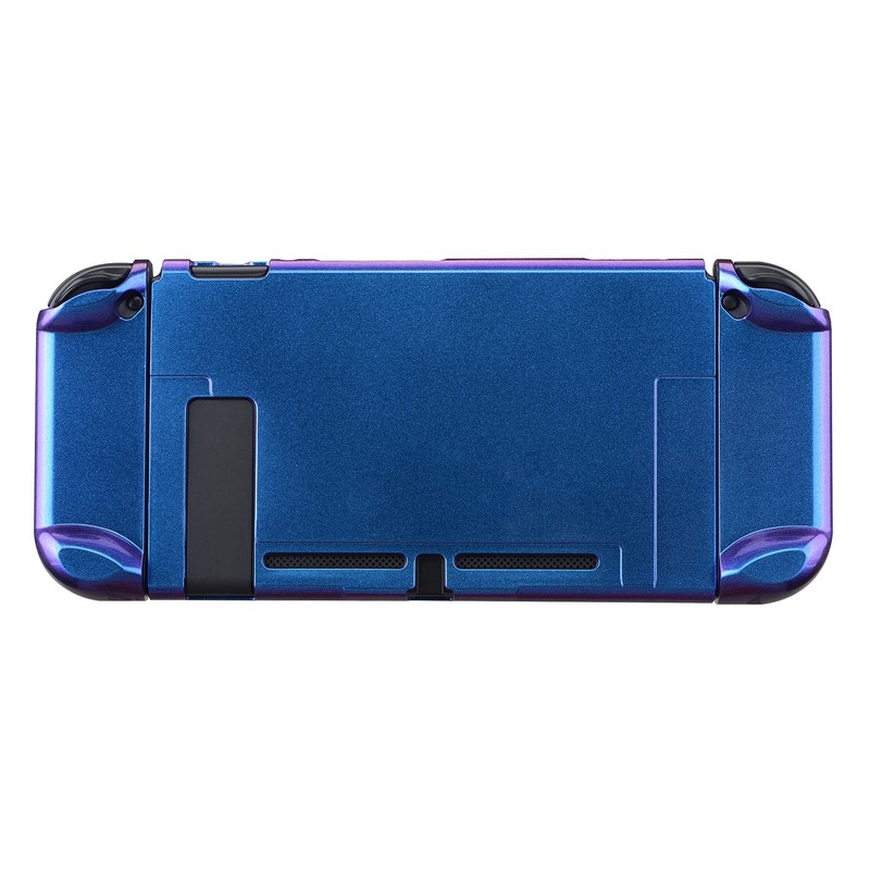 eXtremeRate Glossy Back Cover for PlayVital Switch Console, NS Joycon