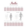 Mirella - Maillot para niña con Costura de Princesa (8-10)