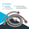 Eastman Steam Dryer Installation Kit, 3/4 Inch FHT Fill Hose,