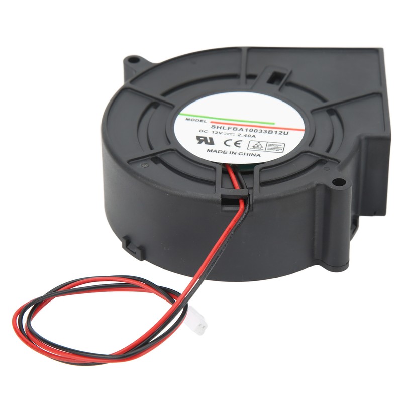 Turbo Blower Cooling Fan Exhaust Centrifugal Fan 4800RPM 42.8CFM 62.4mmh2o