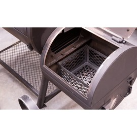 LavaLock® LASER Charcoal Basket 12 x 10 x 6" - Vertical Horizontal UDS smoker coal (firebox) LL-12106-R2
