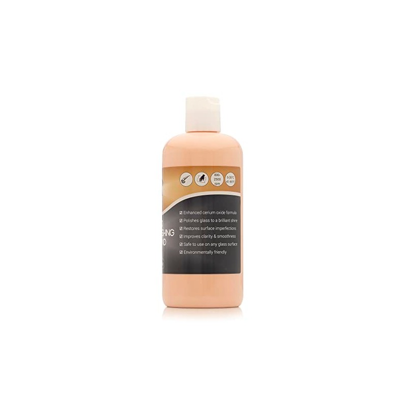 Glass Polish 16.9oz (500ml) GP-PRO Glass Polishing Compound for Professional
