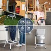 Folding Step Stool, Step Stools with Handle for Elderly Adults,