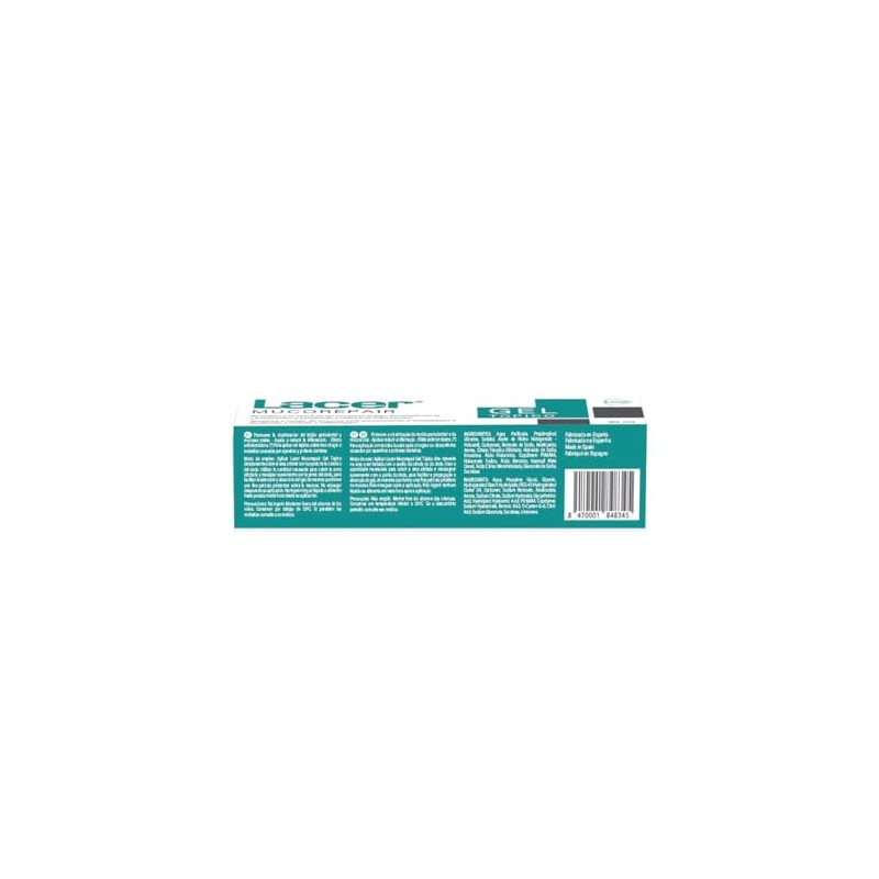 Lacer, Mucorepair Gel Oral Cicatrizante y Protector de la Mucosa,