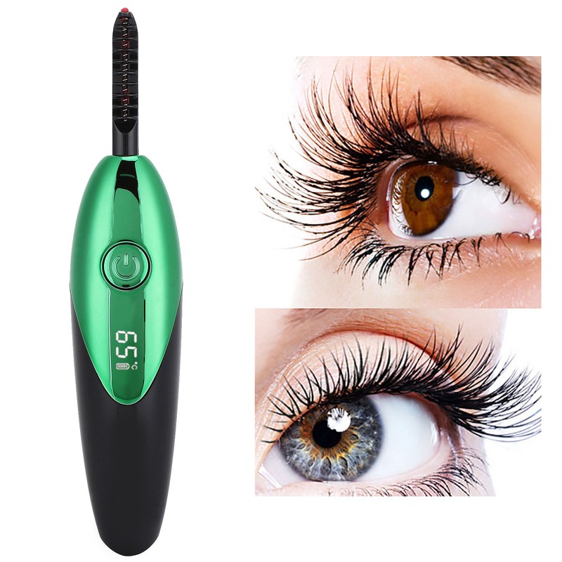 Electric Heated Eyelash Curler Digital Longlasting Electric Eyelash Curler for