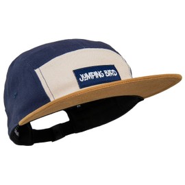 Jumping Bird 5 Panel Cap for Skaters and Surfers Unisex Baseball Cap for Men and Women Individually Adjustable and Easy to Wipe Clean, navy