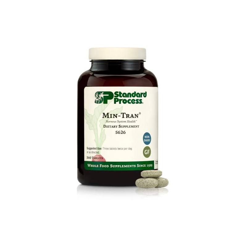 Standard Process Min-Tran - Nervous System Health Supplement - Good