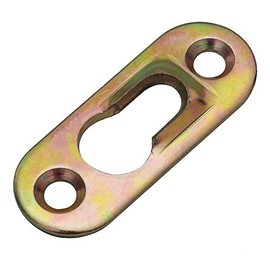 Picture Frame Holder with Prong Hanger, Lens Head Fitting Hooks for Screwing Picture Hooks, 16 x 44 mm, Pack of 10, Mounting for Screwing or Nailing, Picture Mounting Holder