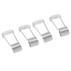 Spring Hinge Door Closer, 4-Piece Self-Closing Door Closer Made of