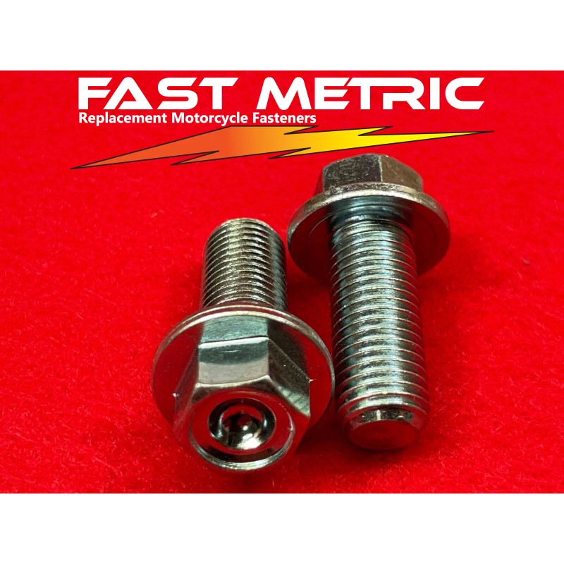 Honda CRF250R CRF450R Lower Sub-frame Bolts M10x24 replaces OEM 90122-MEN-730