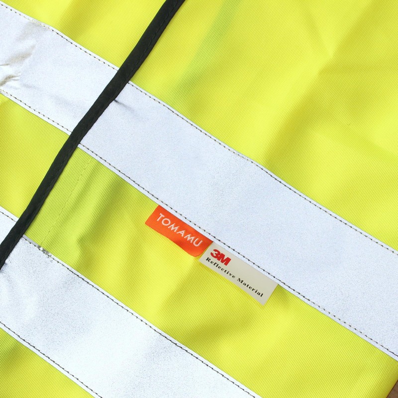 Tomamu Tomamu Warnweste fr Kinder - Leuchtweste mit Klettverschluss und