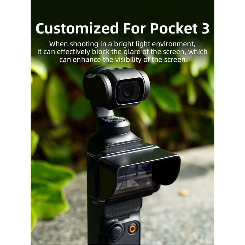 Alever Osmo Pocket 3 Sun Visor Fit DJI Osmo Pocket