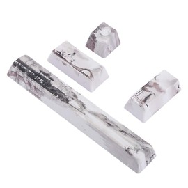 943 Landscape Pattern DIY Keycaps, Space Bar + ESC + Enter + Numpad Enter Keycap, Mechanical Keycap with High Colour Fastness, for Mechanical Keyboards (Landscape Pattern)