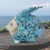 Hodao Coral Fish Figurines - Summer Sea Tropical Decor for